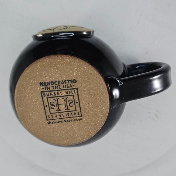 Handcrafted Sunset Hill Stoneware Happily Ever After Mug Coffee Cup Wedding Love - Picture 8 of 8